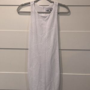 WAYF White Racerback Dress